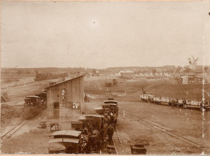 Bahnhof, sicherlich Jnickendorf